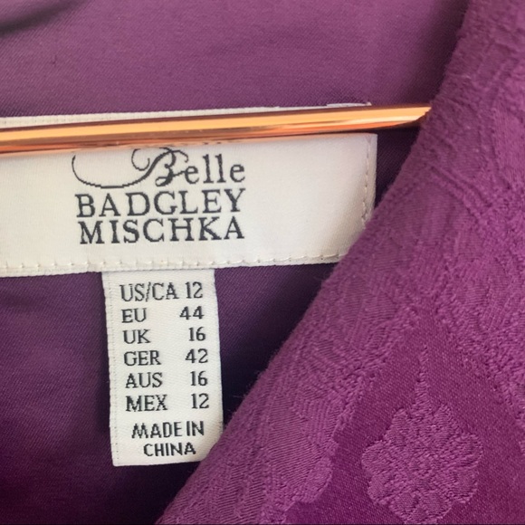 Belle Badgley Mischka Dress - 12 - Picture 2 of 4